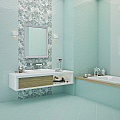 Фаянс Изола Вълни светлозелена 25х50 5897 – Fiore Ceramica 11.17.171.1955 – миниатюра 1